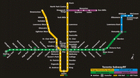 Метро (subway) в Торонто